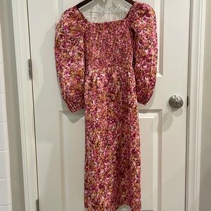 NWT J. Crew Floral Smocked Dress- XS 🌸
